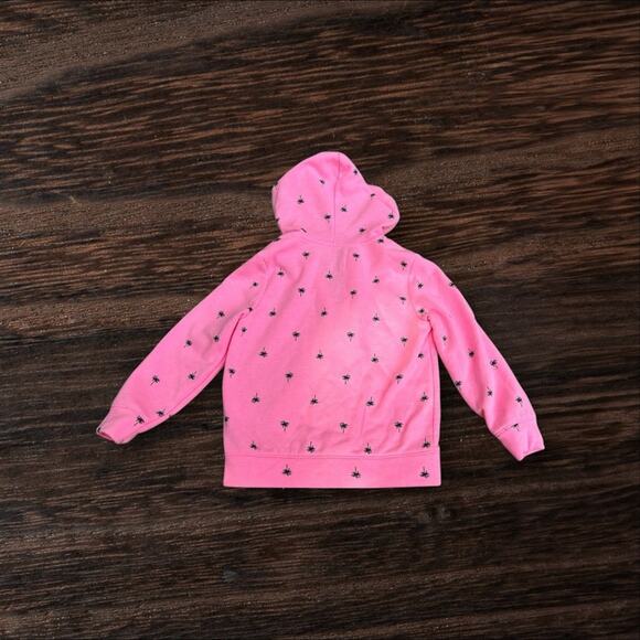 Old Navy Pink Palm Tree Hoodie & Shorts Set – Size 4T/5T - Picture 2 of 10